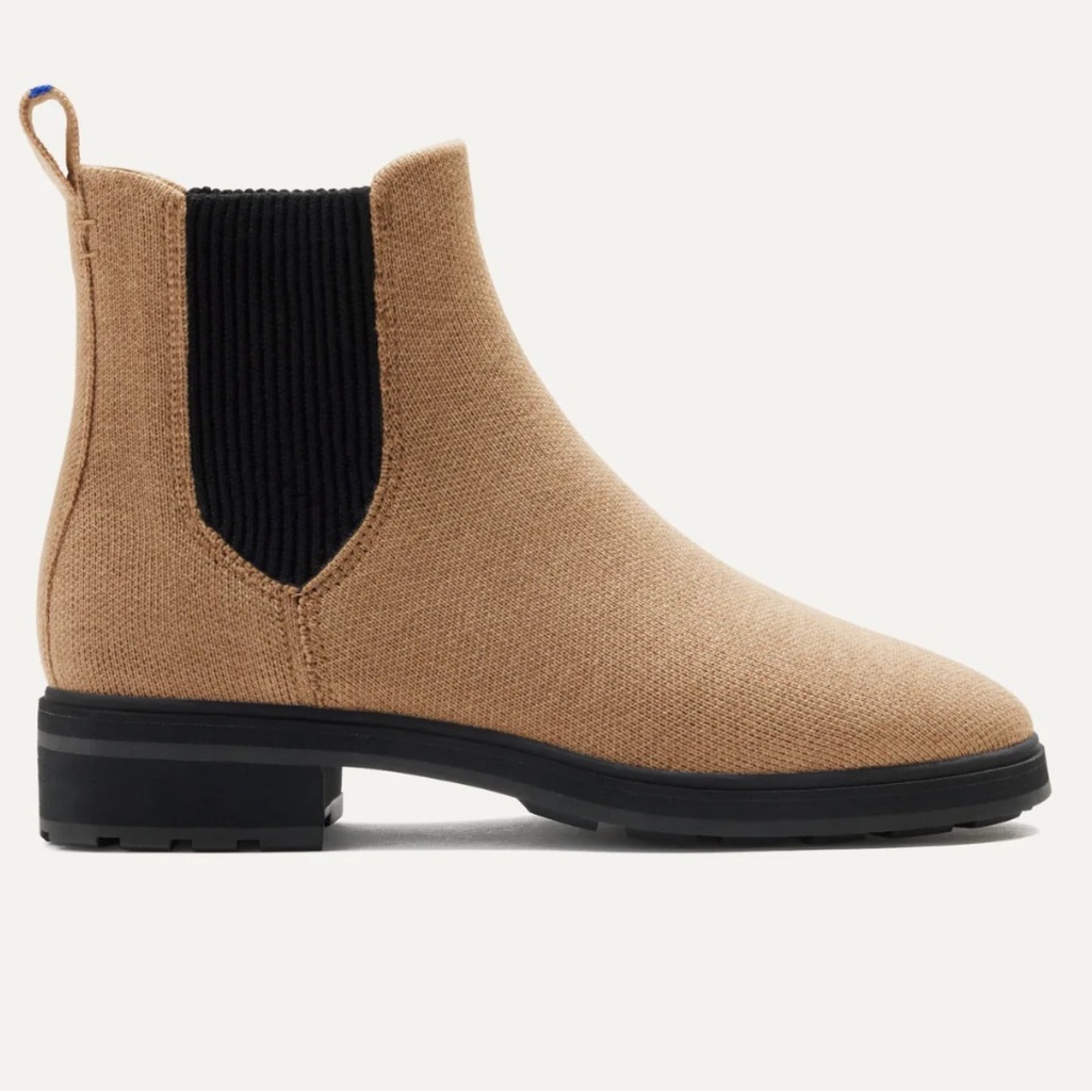 Rothy’s The Lug Boots Shoe in Butternut Size 9.5
